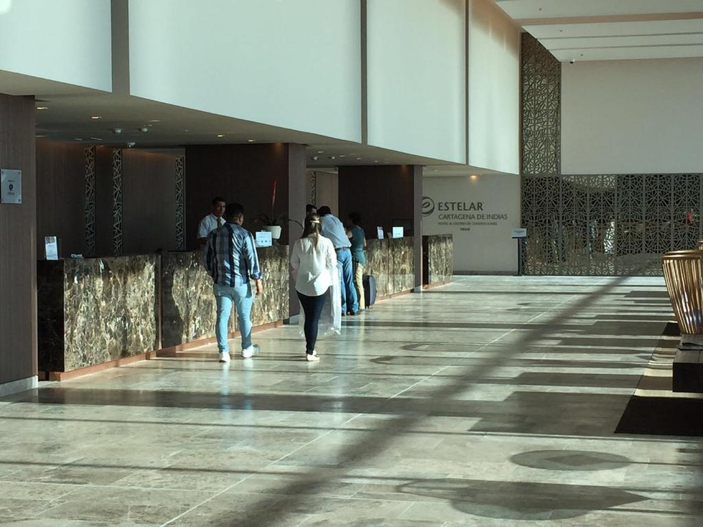 Estelar Cartagena De Indias Hotel Y Centro De Convenciones Exterior photo The lobby of the hotel